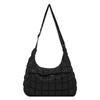 New Large-capacity Fashion Underarm Bag, Simple Shoulder Messenger Bag, Plaid Cloud Women's Bag, Tote Bag.
