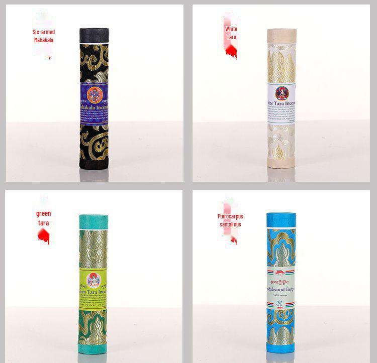 Green Tara Tibetan Incense - Natural Plant Scent for Indoor Offering and Buddha Practice