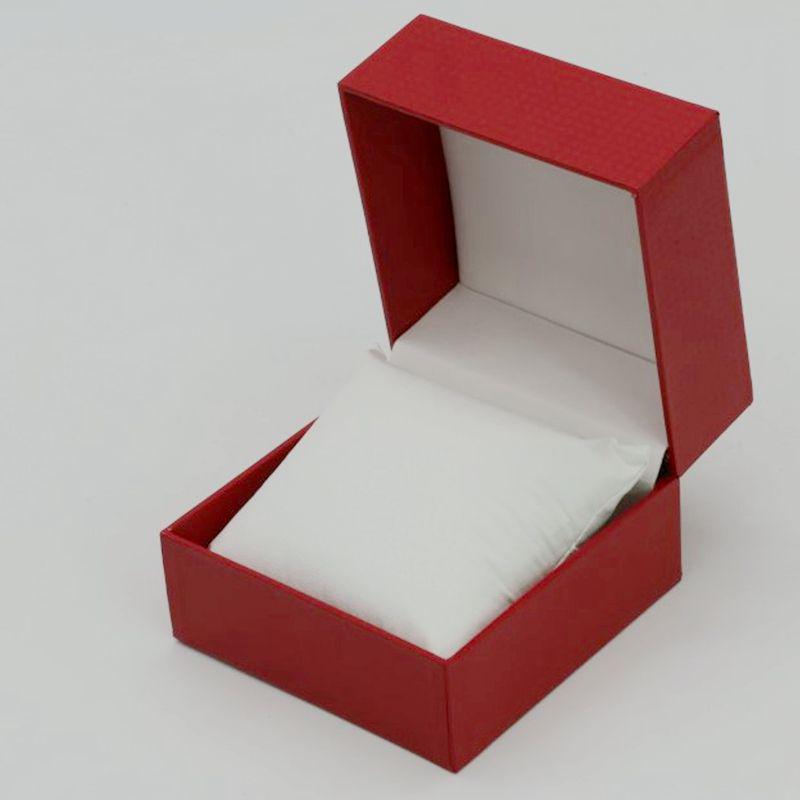 PU Leather Flip-Top Watch Gift Box - Jewelry Display & Storage.