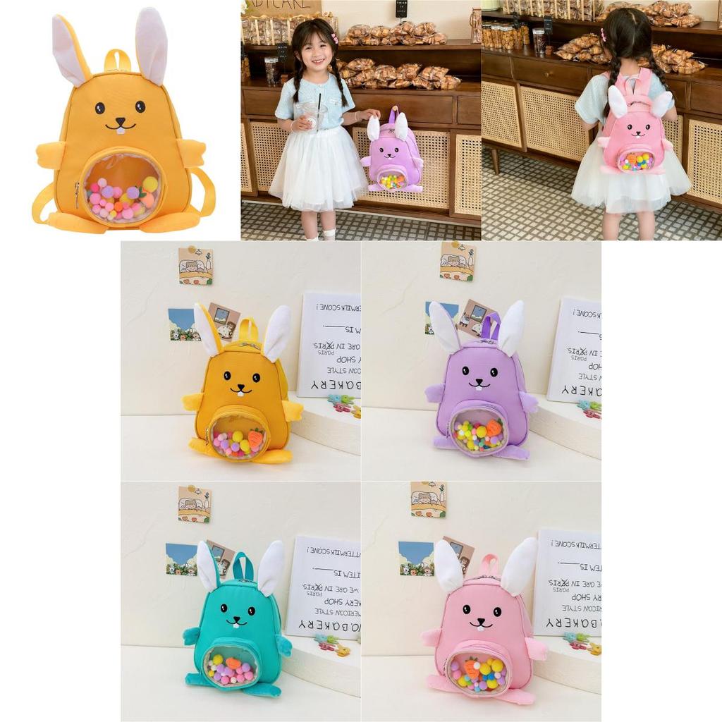 Adorable Lightweight Bunny Backpack For Kids Age 3 To 6 With Comfortable Air Cushion Straps