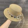 Wide Brim Women Sun Hat Sun Protection Summer Beach Hat Fashion Panama Straw Hat  Sun Protection