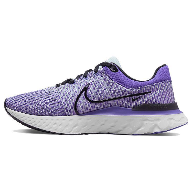 

Nike React Infinity Run Flyknit 3 Pure Platinum Psychic Purple мужские кроссовки Iris-Whisper Black DV0697-043 45
