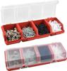 1pcs Screw Organizer Box Parts Storage Container Plastic Tool Box for Garage Workshop Hardware Earring Necklace Bead Storage Bin