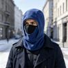 Solid Color Neck Gaiter Waterproof Face Mask Unisex Face Neck Warmer  Cycling