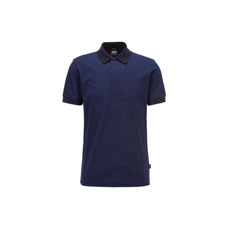 HUGO BOSS SS21 Polo Shirt Men's Dark Blue 50452563-402