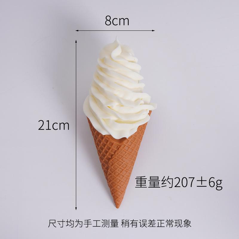 

Large Simulation Ice Cream Model Fake Cake Decoration Photography Prop Food Simulation Cake Model Tea Table Decoration