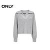 ONLY Women's Relaxed Half-Placket Contrast Knit Cardigan