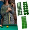 Marqueurs Autocollants pour Billard Entretien Restauration de Billard Vert Patchs de Réparation de Tapis de Billard Protection de Tapis Couture