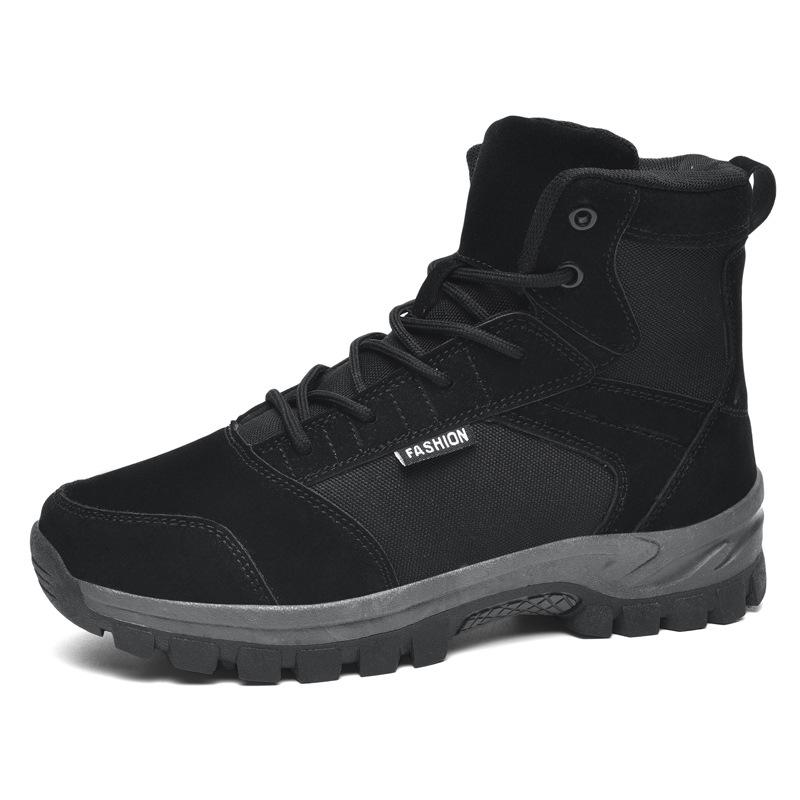 New High-top Outdoor Military Boots Desert Boots Hiking Shoes Mountaineering Boots Martin Boots Anti-skid Combat Training Boots Wholesale