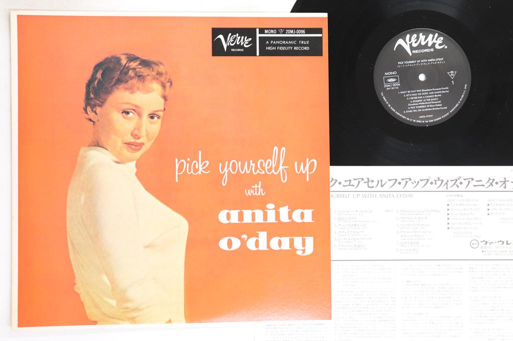 LP Record ANITA O'DAY - Pick Yourself Up 20MJ0096 VERVE 1986 Japan Jazz Used