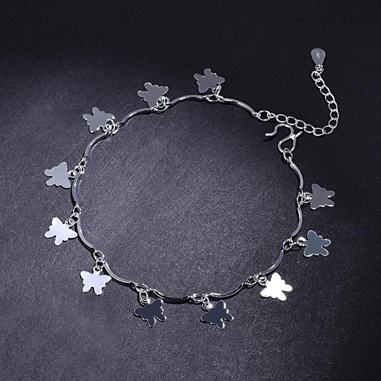 Summer Fashionable and Versatile Do Not Lose Colour Light Luxury Senior Sense of Jewelry Temperament Butterfly Bracelet