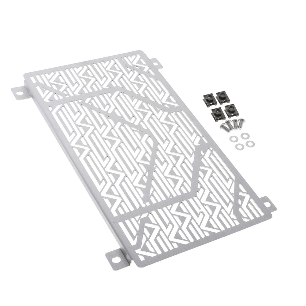 Motorcycle Radiator Grille Protective Cover Stainless Steel Frame Cooler Guard for Kawasaki Ninja400 Ninja250 18-19