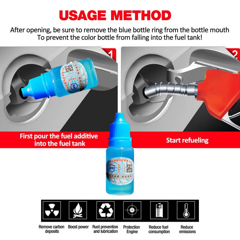 10ml/20ml Fuels System Cleaning Reduce Noise Fuels Cleaner Additive For Car Deep Cleans Fuels System With Deep Maintenance