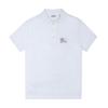 Metallic Equestrian Knight Logo Polo Men Short Sleeve Tee B7078