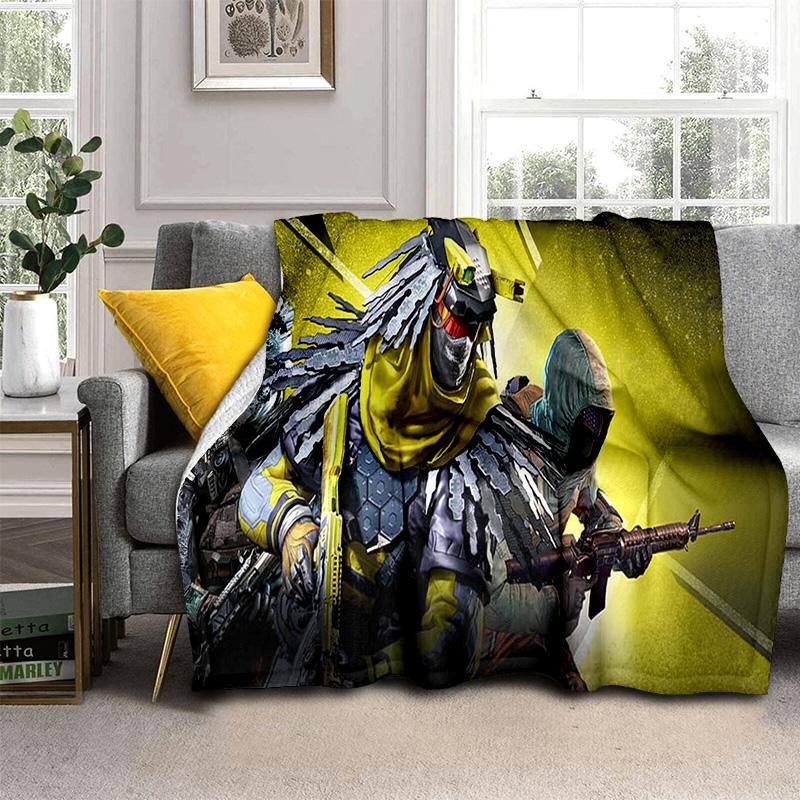 3D Call of Duty,COD Game, Gamer HD Blanket,Soft Throw Blanket for Home Bedroom Bed Sofa Picnic Travel Office Cover Blanket Kids