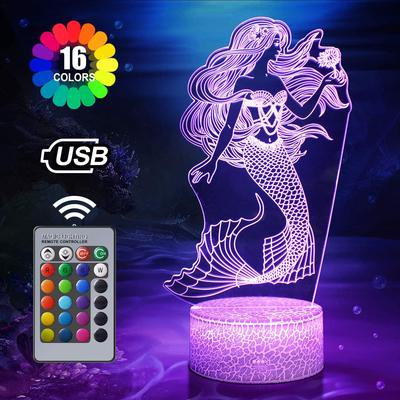 mermaid lamp for little girl