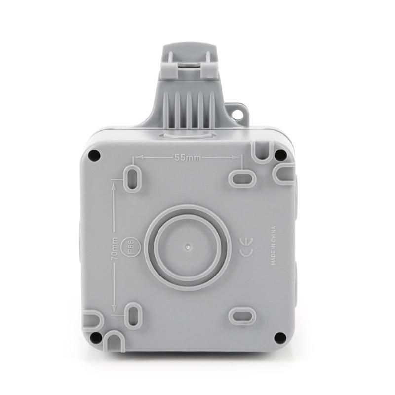 

Waterproof Socket Box Outdoor Plug Receptacle Protector Electrical Outlet Box CN
