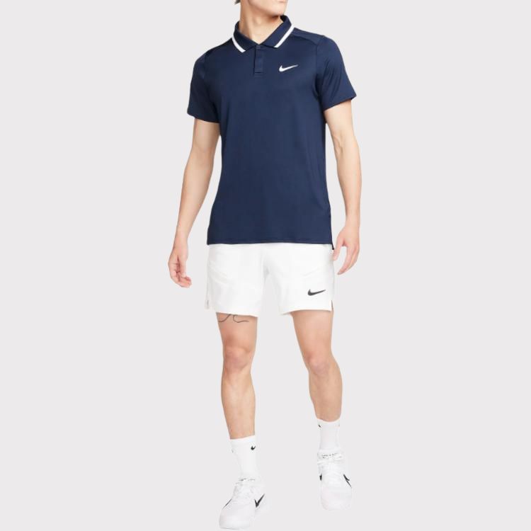 Nike Logo Drawstring Quick-Dry Casual Shorts Men Bottoms White FD5337-100