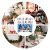 24PCS Countdown Calendar Advent Christmas Gnome 24 Days Countdown Calendar Collectible Home Decor Plush Toys for December