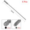 5pcs 100mm 150mm Hex Shank Cross Head Screwdriver Bits Electric Driver Hand Tool PH1 PH2 Magnetic Phillips Screwdriver Drill Bit