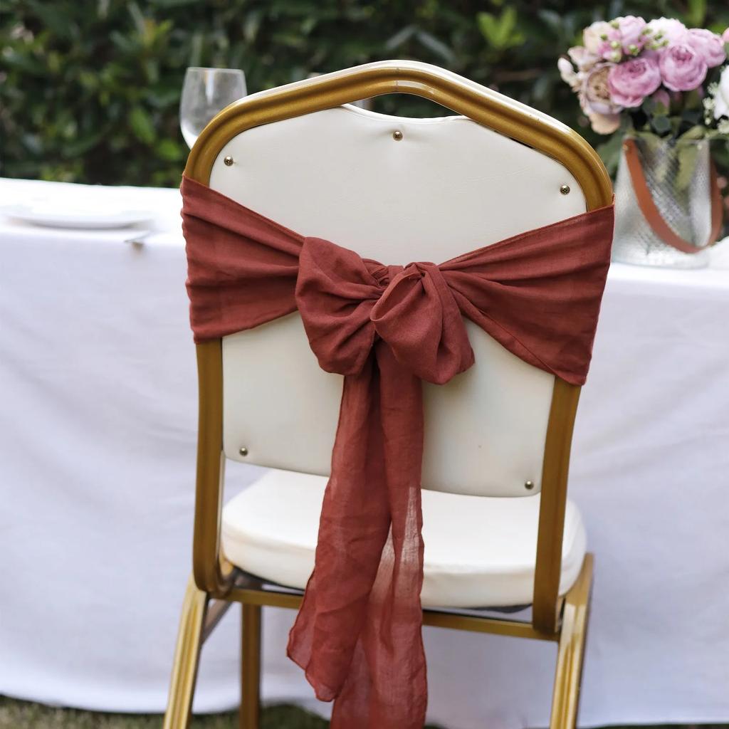 24pcs Chair Sashes Bows Universal Chair Cover For Wedding Reception Restaurant Event Decoration Banquet,Party,Hotel Event Decor