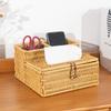 Eco-Friendly Tissue Organizer Modern Design Desktop Tissue Box Tissue Box Storage  Home Decoration