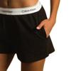 Calvin Klein Schriftzug Bund Jacquard Bequeme Schlafhose Damen Unterteile Schwarz QS6871-001