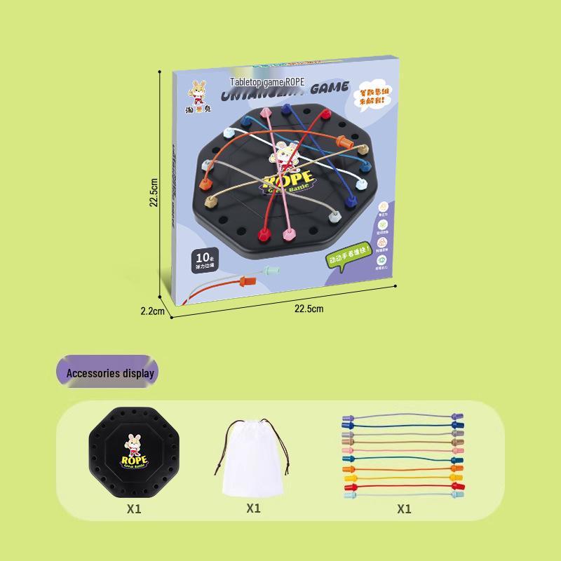 

Международный челлендж по распутыванию: Детская развивающая игра на логику и концентрацию