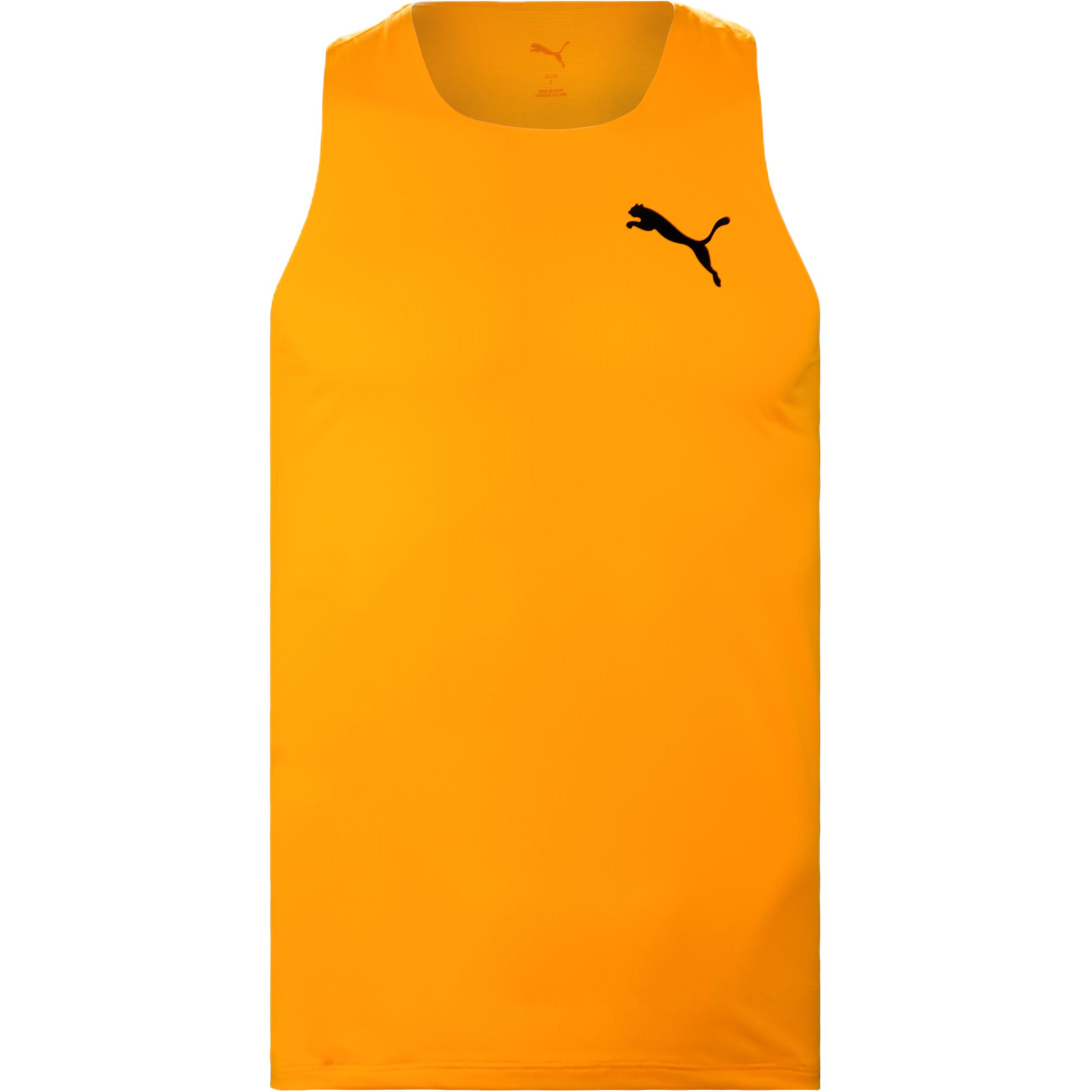 

Puma SS25 Athletic Competition Quick-Dry Breathable Marathon Running Sleeveless Vest Men tops Yellow 527985-38 S
