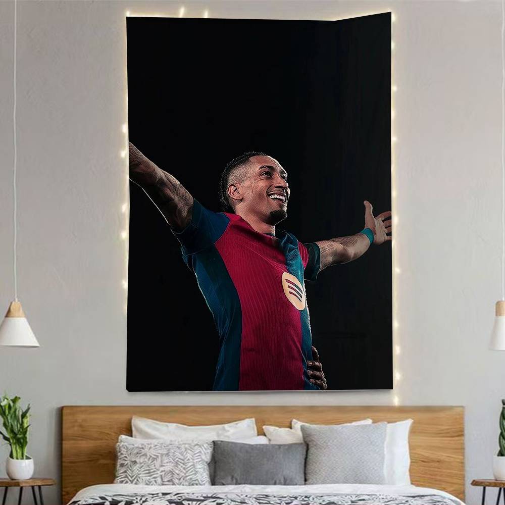 Football Star Bbrazil Rraphinhas 11 Flags Wall Hanging Background Art Banner For Bedroom Home Outdoor Decor
