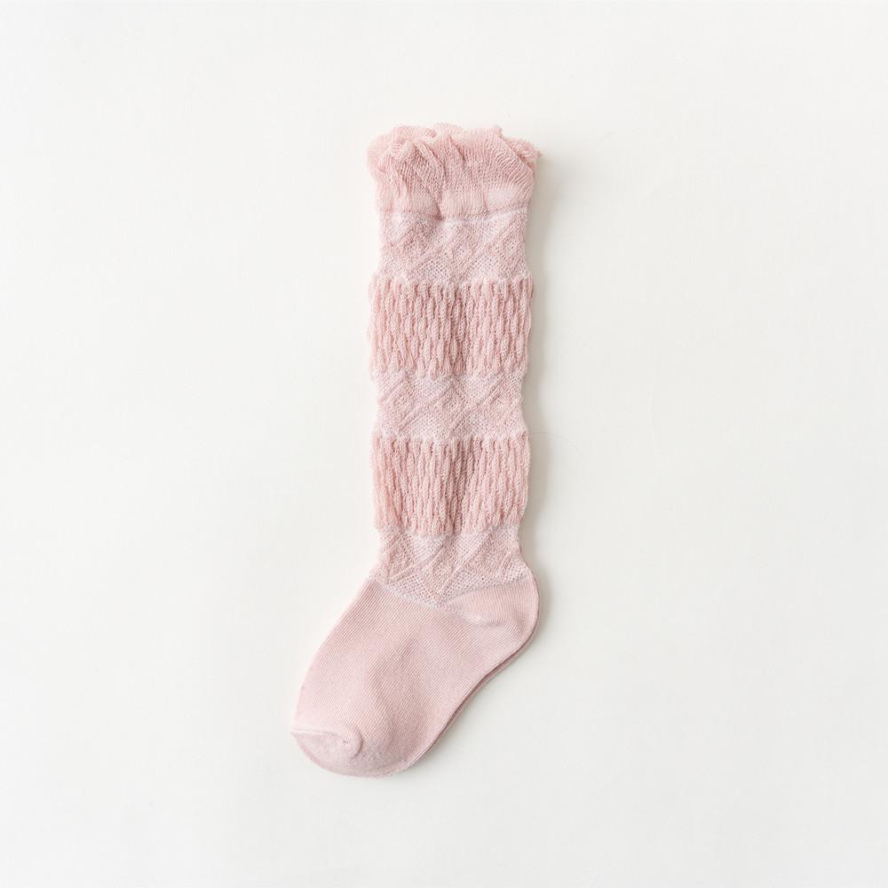 0 To 2 Yrs Baby Girls Boys Knee High Socks Toddler Warm Cotton Stockings Breathable Mesh Long Socks For Newborn Infant