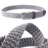 Non-Porous Non-Punching Men'S Canvas Belt Elastic Elastic Woven Belt Female Trendy Student Belt