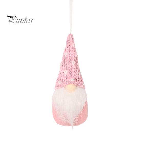 Weihnachtsdekoration zum Aufhängen, Zwergen-Ornamente aus Plüsch, handgefertigt, gesichtslose Zwergfigur für Baum, Wand, Kamin, Fensterdekoration