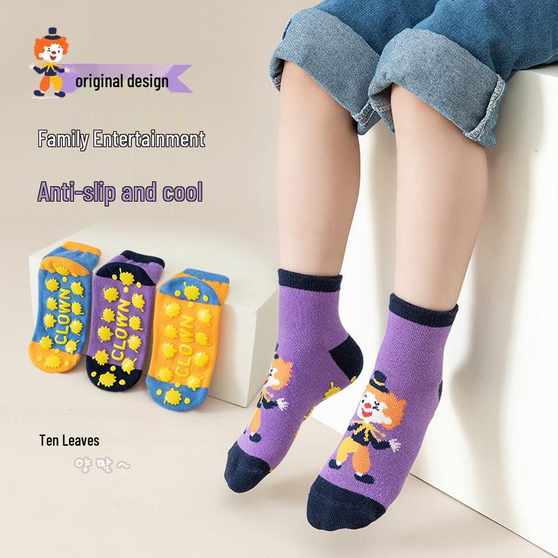 Non-Slip Cartoon Socks for Babies: Indoor Playground & Early Steps