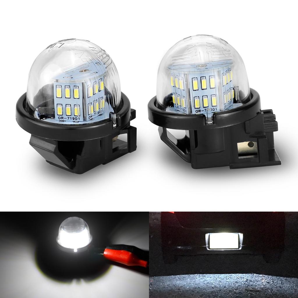 Catland LED License Plate Light for Suzuki Jimny Jimny Wagon Swift Alto Turbo Alto MR License Plate Light Custom Replacement for Genuine Set Bulbs,
