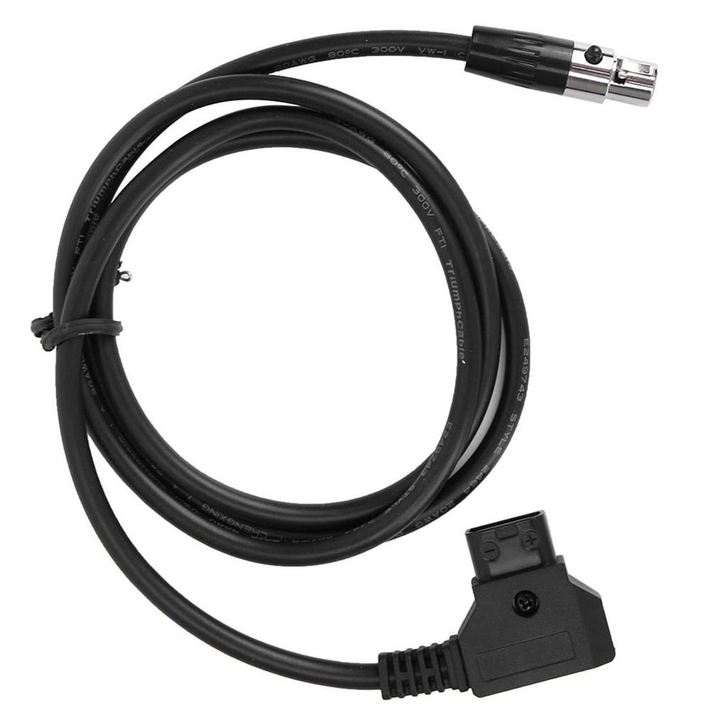 D-Tap-Netzteiladapter, Stecker auf Buchse, Mini-XLR, 4-polig, für VFM 5,6-Zoll-Monitor