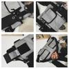 Functional Tactical Chest Bag For Men Woman Fashion Bullet Hip Hop Vest Streetwear Bags Casual Waist Pack Unisex Black Chest Rig Bag