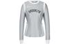 Women's Sweatshirt Nike Sweatshirt Nets Women's Silver