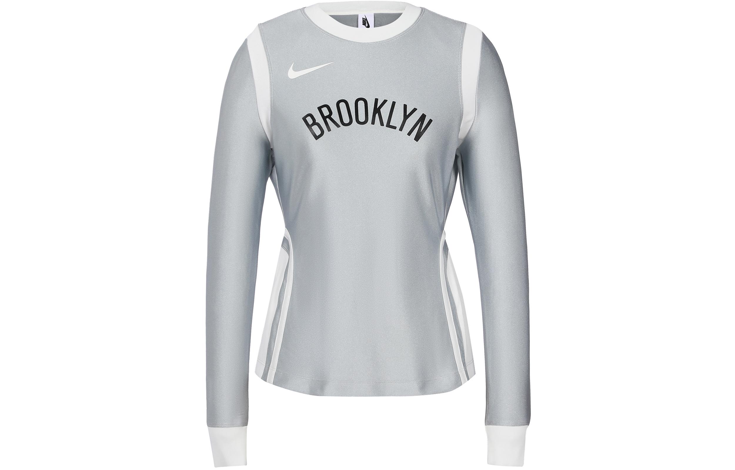 Nike Sweatshirt Nets Women s Silver DB9569-077 S