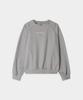 Woldeudillema World Dilema Dept Embroidery Sweatshirts (Grey)