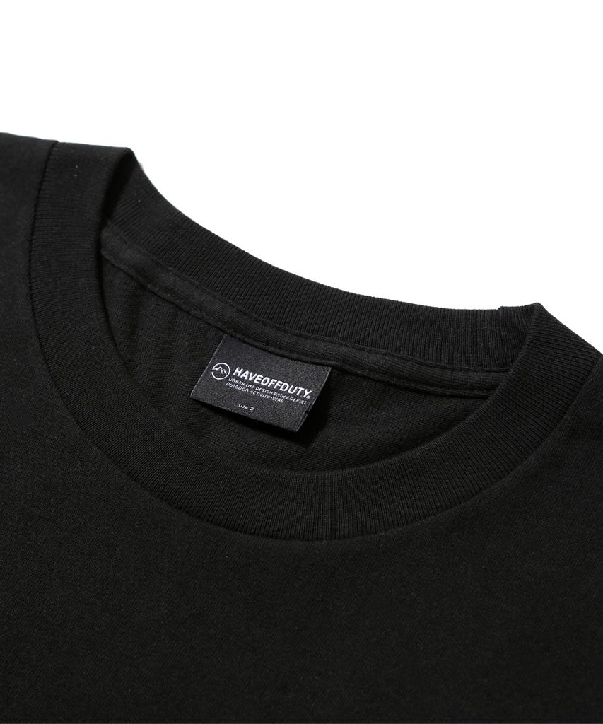 Haebeuopeudyuti Basic Cotton T-Shirt (Black)