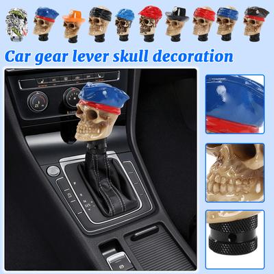 Abfer Car Knob Personal Gear Shifting Lever Stick Replacement Style Fit Most Automatic Manual Motor Vehicles