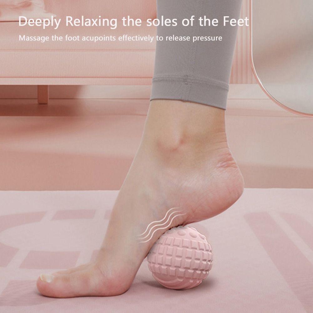 Deep Massage Fascia Ball Relax Shoulders Neck Compact Yoga Massage Ball Relieve Stress Portable Muscle Massage Ball Fitness