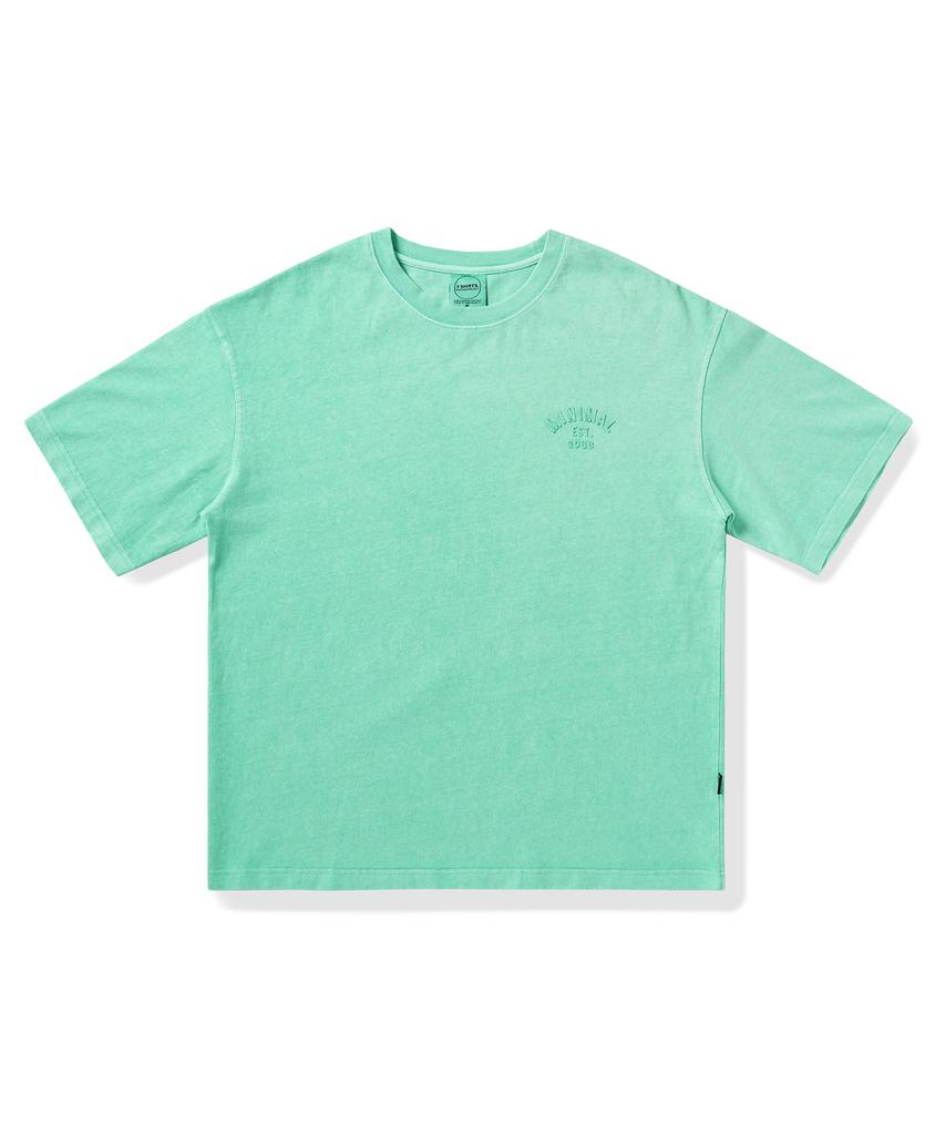 MINIMALPROJECT Minimal Eplique Arch Logo Pigment Short Sleeve T-Shirt Mst158 [Mint]