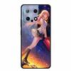 Starry Sky Tempered Glass Phone Case for Xiaomi 14 - Unisex Model, Hot Seller