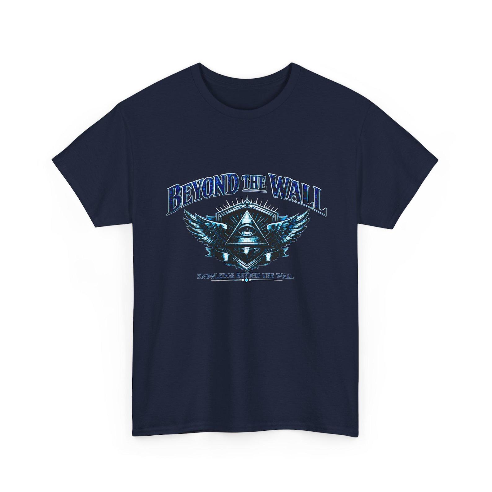 Beyond The Wall WatcherTee V2 | Winged Eye Pyramid Ship S