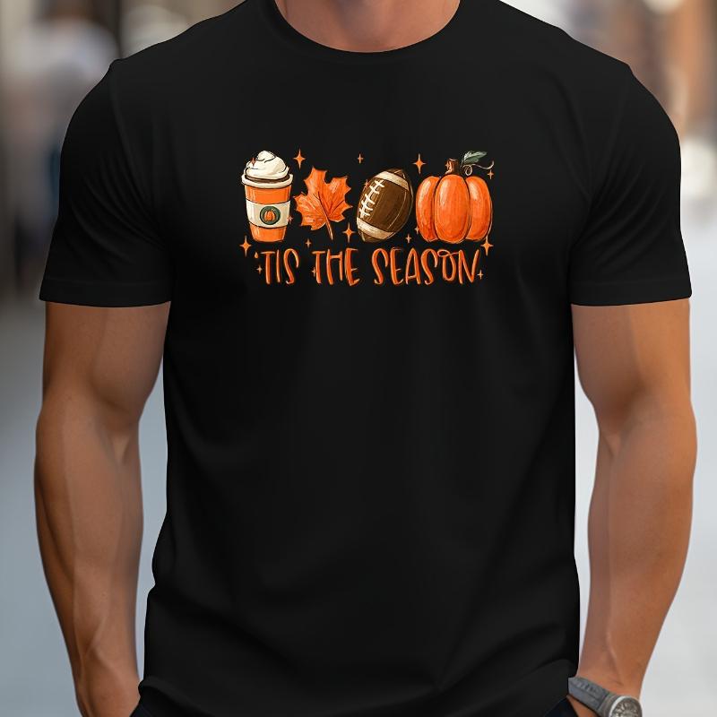 

American Streetwear Men s T-Shirt - Cotton Breathable Versatile Basic S