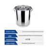 Bieying Hotel Stainless Steel Thickened Soup Pot