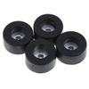 4 Stück Schränke Gummifüße Dämpfer Pad Basis 4 Stück Langlebig Schwarz 38x20mm Großer Koffer Lautsprecher