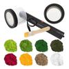 Heizi Grass Applicator for and Electrostatic Flocking for N Gauge and Military Model Trains Dioramas, Grass, Lawn, Soil, Sprayer, (8-Color Set)